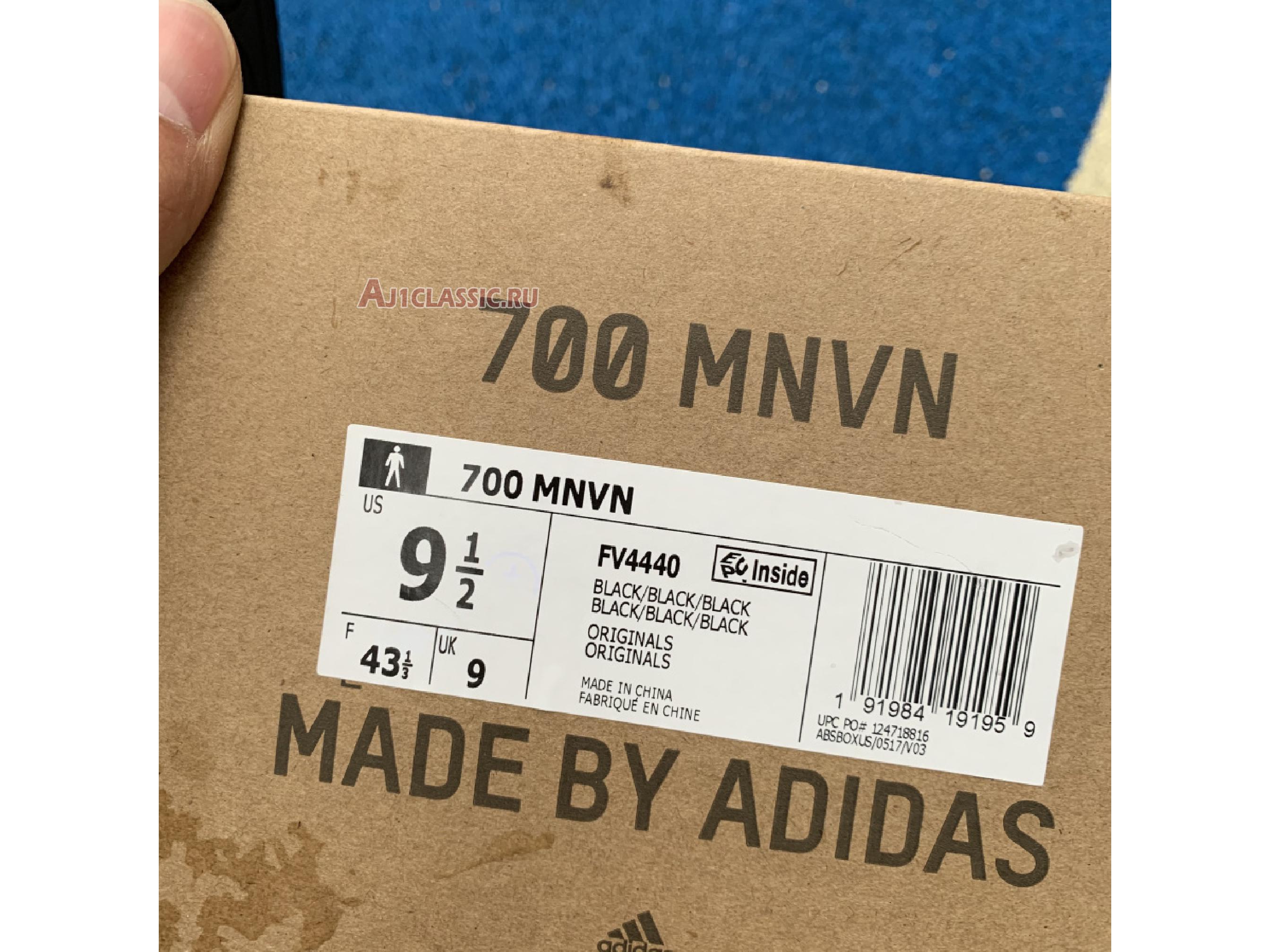 Adidas Yeezy Boost 700 MNVN "Triple Black" FV4440