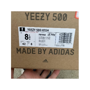Adidas Yeezy 500 High Slate FW4968 Slate/Slate/Slate Sneakers
