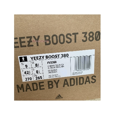 Adidas Yeezy Boost 380 Alien FV3260 Alien/Alien/Alien Sneakers