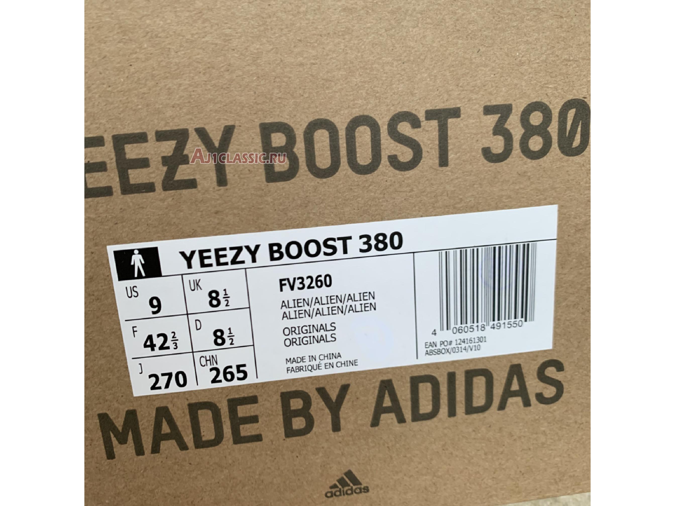 Adidas Yeezy Boost 380 "Alien" FV3260