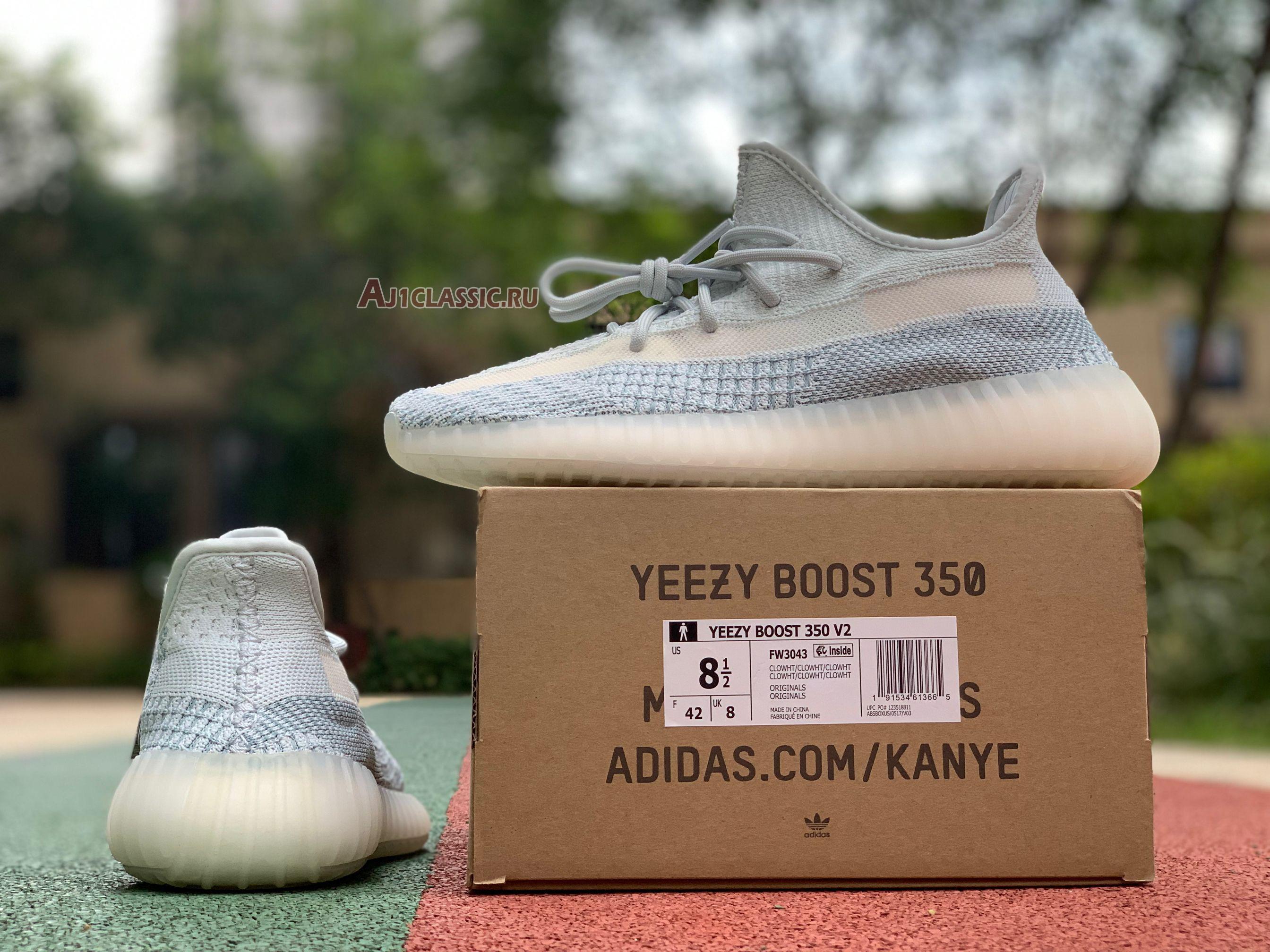 Adidas Yeezy Boost 350 V2 "Cloud White Non-Reflective" FW3043