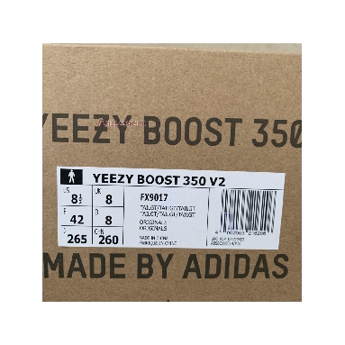 Adidas Yeezy Boost 350 V2 Tail Light FX9017 Tail Light/Tail Light/Tail Light Sneakers