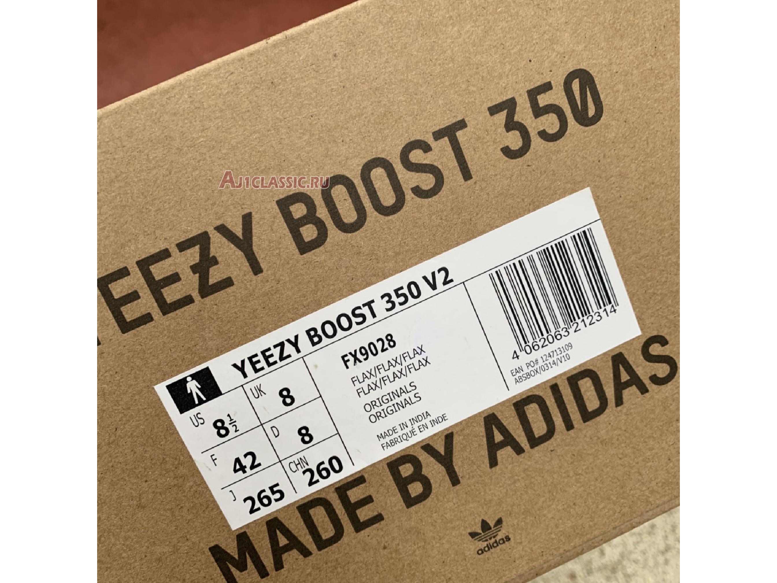 Adidas Yeezy Boost 350 V2 "Flax" FX9028