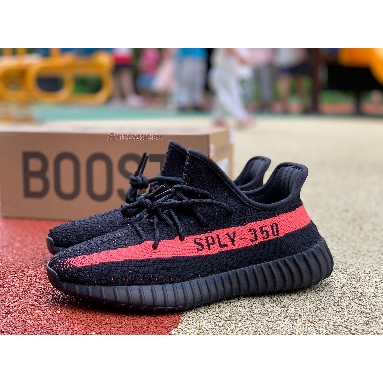 Adidas Yeezy Boost 350 V2 Red BY9612 Core Black/Red/Core Black Sneakers