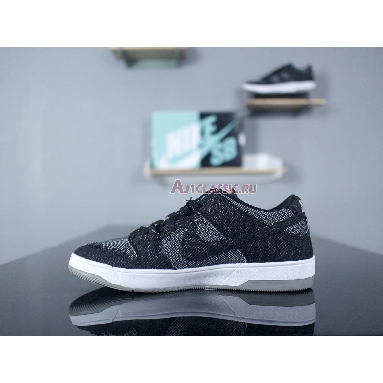 MEDICOM TOY x Nike SB Dunk Low BE@RBRICK 877063-002 Black/Black-White-Medium Grey Sneakers