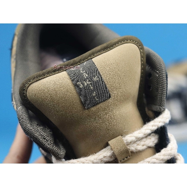 Nike Travis Scott x Dunk Low Premium QS SB Cactus Jack CT5053-001 Black/Parachute Beige-Petra Brown-Black Sneakers