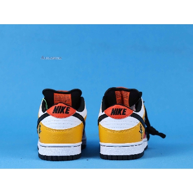 Nike Dunk Low Pro SB Raygun 304292-802 Orange Flash/Black-White Sneakers