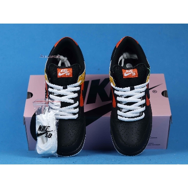 Nike Dunk Low Pro SB Raygun 304292-803 Orange Flash/Black-Black Sneakers