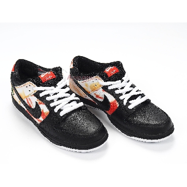 Nike Dunk SB Low Tie-Dye Raygun - Black BQ6832-001 Black/Orange Flash Sneakers