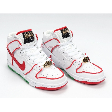 Nike Paul Rodriguez x Dunk High Premium SB Mexican Boxing CT6680-100 White/University Red Sneakers