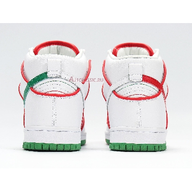 Nike Paul Rodriguez x Dunk High Premium SB Mexican Boxing CT6680-100 White/University Red Sneakers