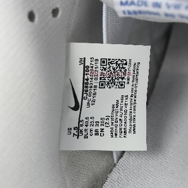 Nike Dunk Low Premium SB Cracked Leather CJ6884-100 White/White-Game Royal Sneakers