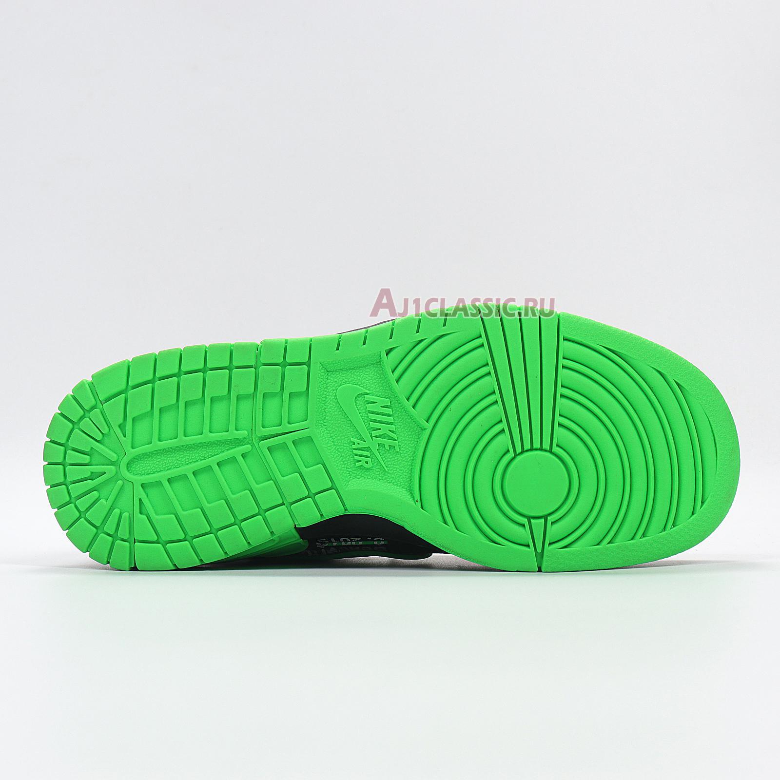Nike Off-White x Air Rubber Dunk "Green Strike" CU6015-001