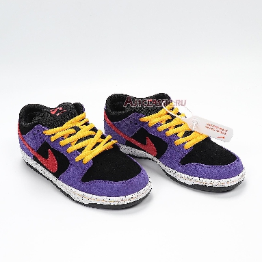 Nike Dunk Low Pro SB ACG Terra BQ6817-008 Black/Sunburst-Varsity Purple-Taxi Sneakers