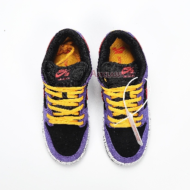 Nike Dunk Low Pro SB ACG Terra BQ6817-008 Black/Sunburst-Varsity Purple-Taxi Sneakers