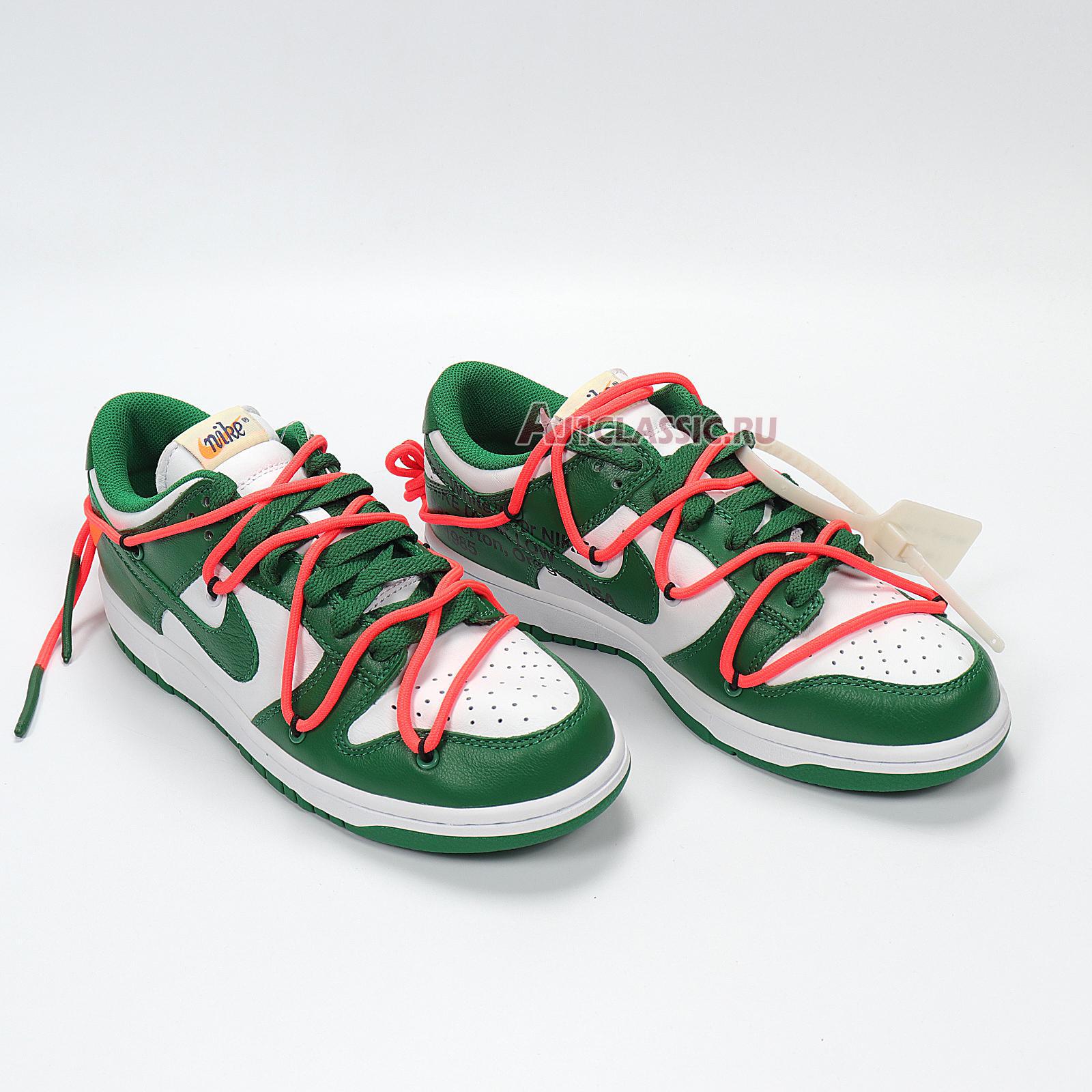 Nike Off-White x Dunk Low "Pine Green" CT0856-100