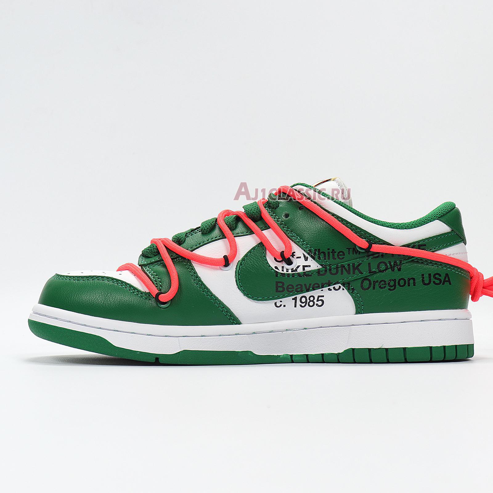 Nike Off-White x Dunk Low "Pine Green" CT0856-100