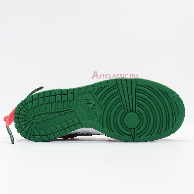 Nike Off-White x Dunk Low Pine Green CT0856-100 White/Pine Green-Pine Green Sneakers