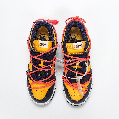Nike Off-White x Dunk Low University Gold CT0856-700 University Gold/Midnight Navy/White Sneakers