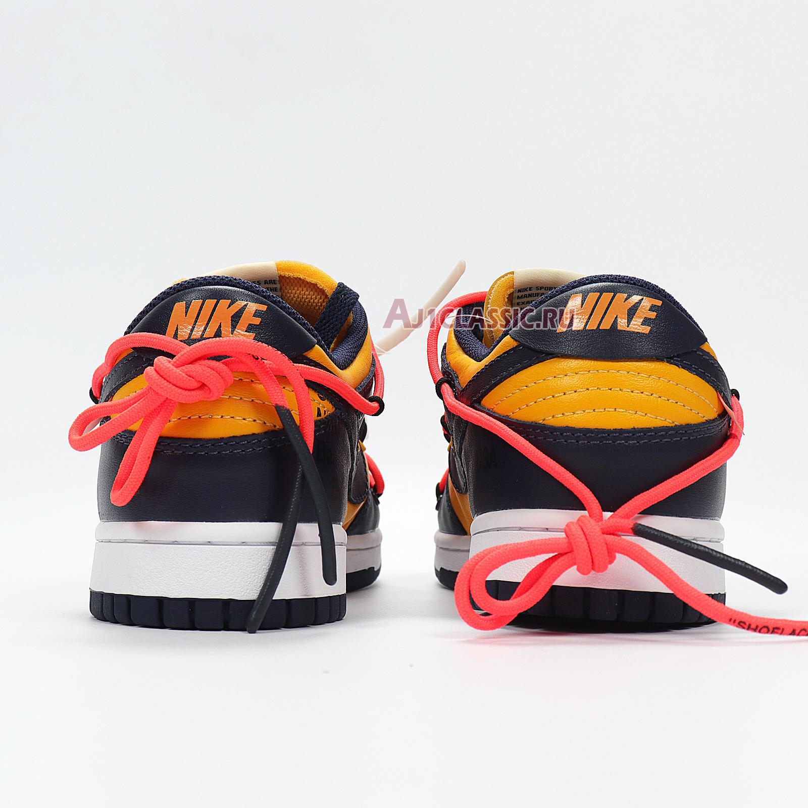 Nike Off-White x Dunk Low "University Gold" CT0856-700