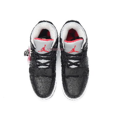 Air Jordan Legacy 312 Low Black Cement AV3928-001 Black/Varsity Red-Black-Cement Grey Sneakers