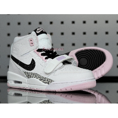 Air Jordan Legacy 312 GS White Black Pink Foam AT4040-106 White/Black-Pink Foam Sneakers