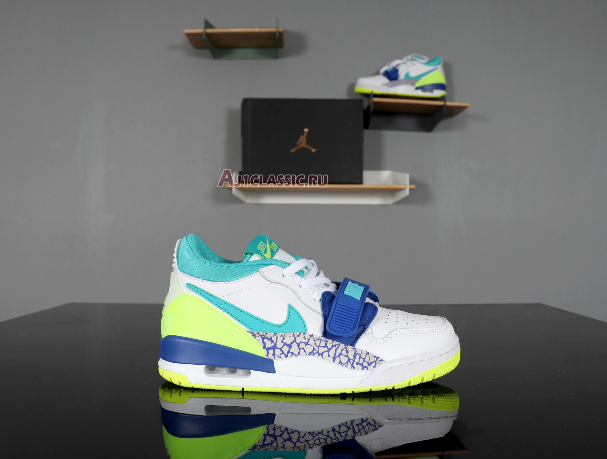 Just Don x Air Jordan Legacy 312 Low "Neon Aquamarine" CD7069-103