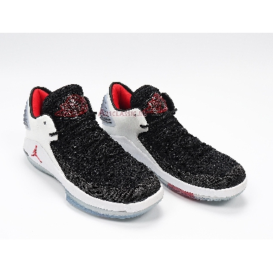 Air Jordan 32 Low PF Free Throw Line AA1256-002 Black/University Red-White Sneakers