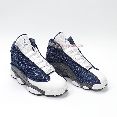 Air Jordan 13 Retro 2020 Flint 414571-404 Navy/Flint Grey-White-University Blue Sneakers