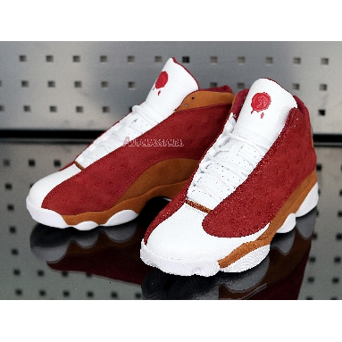 Air Jordan 13 Retro Premio Bin23 417212-601 Team Red/Desert Clay/White Sneakers
