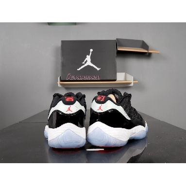 Air Jordan 11 Retro Low Infrared 23 528895-023 Black/Infrared 23-Pr Platinum Sneakers