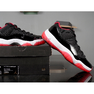Air Jordan 11 Retro Low Bred 528895-012 Black/True Red White Sneakers