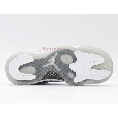 Air Jordan 11 Retro WMNS Low Metallic Silver AH0715-100 White/Metallic Silver-Vast Grey Sneakers