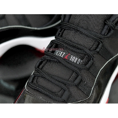 Air Jordan 11 Retro Bred 2019 378037-061 Black/True Red-White Sneakers