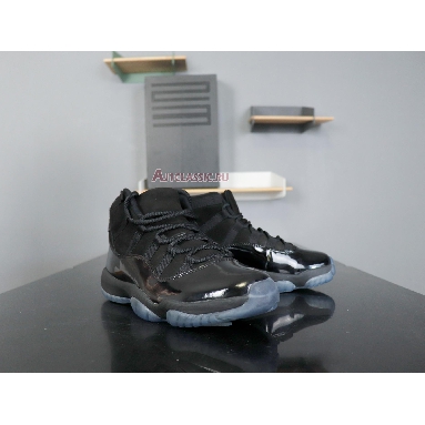 Air Jordan 11 Retro Cap and Gown 378037-005 Black/Black-Black Sneakers