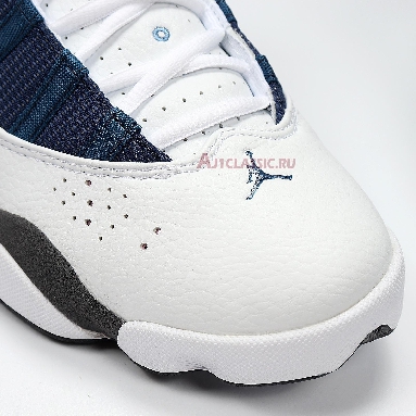 Air Jordan 6 Rings Flint 322992-141 White/French Blue-Flint Grey-University Blue Sneakers
