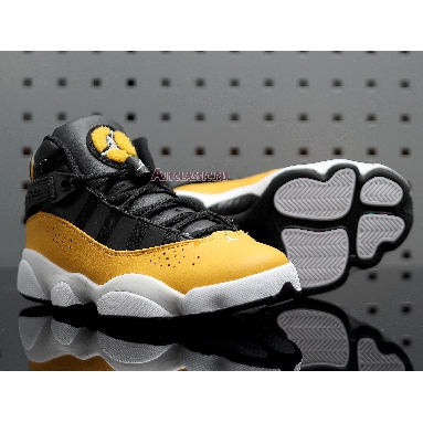 Air Jordan 6 Rings Taxi 322992-700 Yellow/Black/White Sneakers