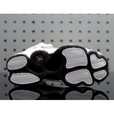 Air Jordan 6 Rings Paint Splatter 322992-100 White/Black-Canyon Gold Sneakers