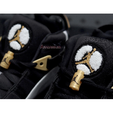 Air Jordan 6 Rings White Black 323399-100 White/Black-Metallic Gold-Gum Medium Brown Sneakers