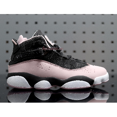 Air Jordan 6 Rings GS Black Pink Foam 323399-006 Black/Pink Foam-Anthracite Sneakers