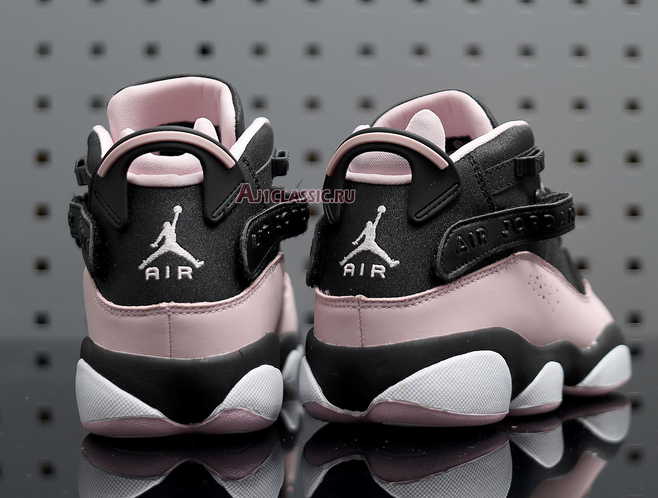 Air Jordan 6 Rings GS "Black Pink Foam" 323399-006