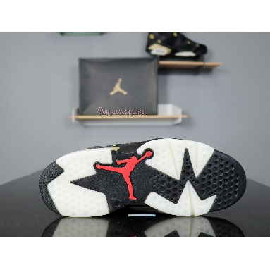 Air Jordan 6 Retro Chinese New Year AA2492-021 Black/Multi-Color-Summit White-Metallic Gold Sneakers