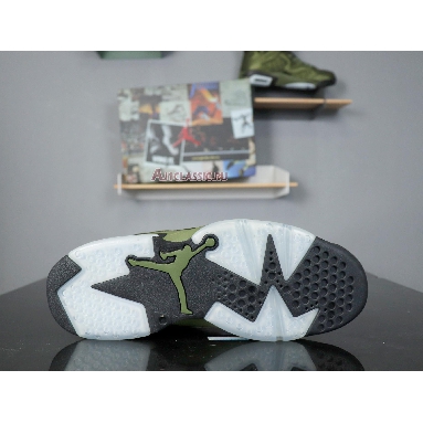 Air Jordan 6 Retro Pinnacle Saturday Night Live AH4614-303 Palm Green/Palm Green-Black Sneakers