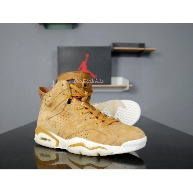 Air Jordan 6 Retro Wheat 384664-705 Golden Harvest/Elemental Gold Sneakers