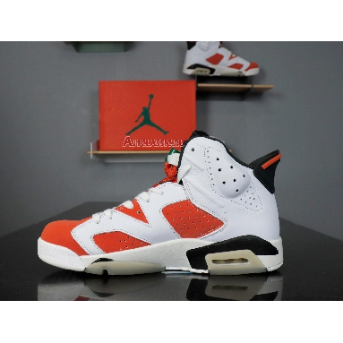 Air Jordan 6 Retro Gatorade 384664-145 Summit White/Black-Team Orange Sneakers