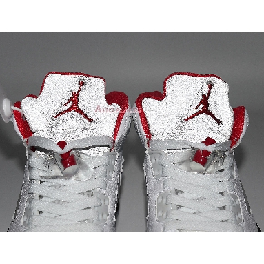 Air Jordan 5 Retro Fire Red 2020 DA1911-102 White/Fire Red-Black Sneakers