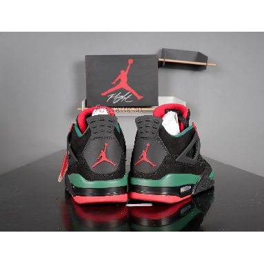 Air Jordan 4 NRG Gucci AQ3816-063 Black/Gorge Green-Varsity Red Sneakers
