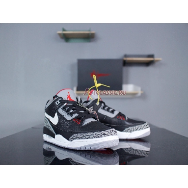Air Jordan 3 Retro OG Black Cement AV6683-001 Black/Cement Grey-White-Fire Red Sneakers