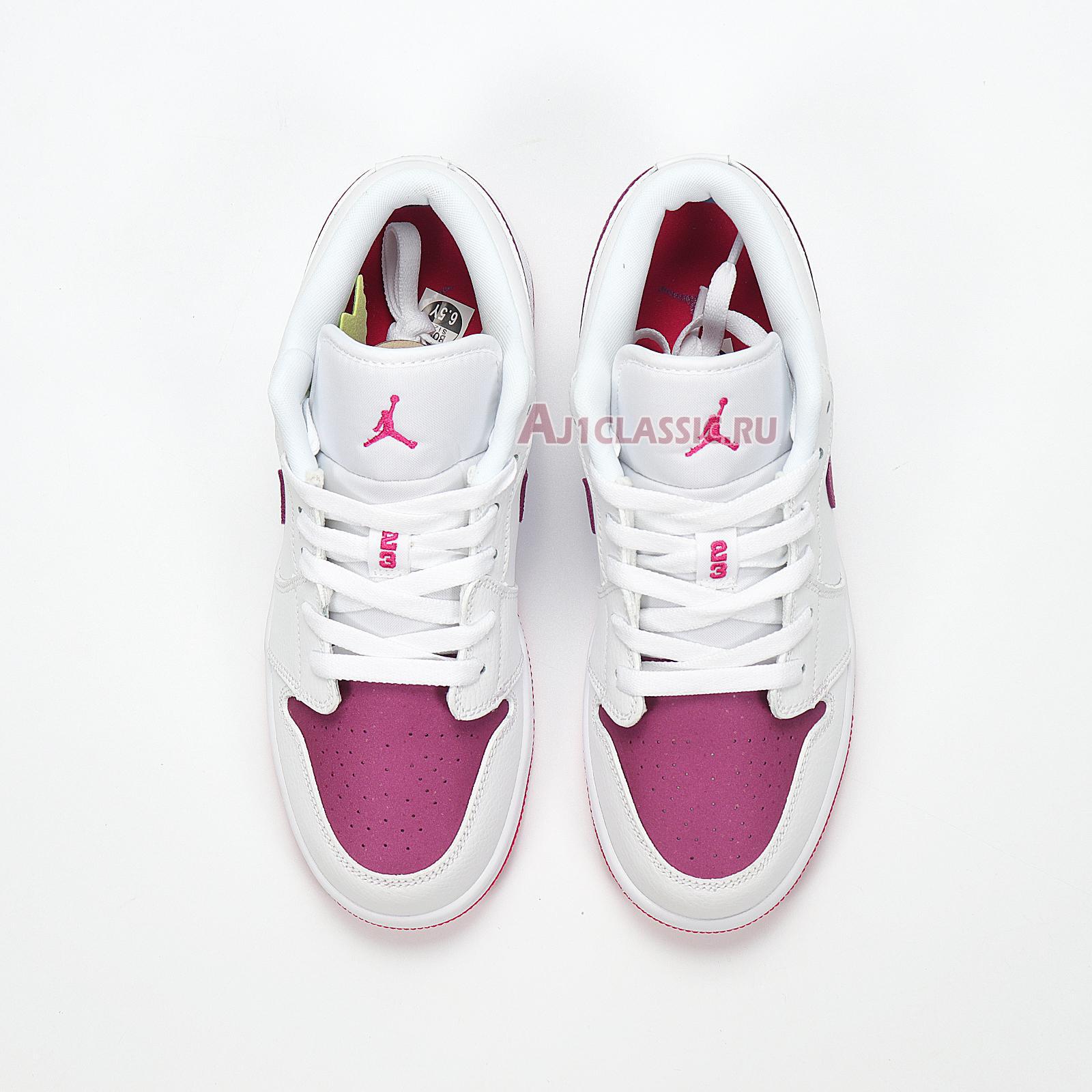 Air Jordan 1 Low "White Berry" 554723-161