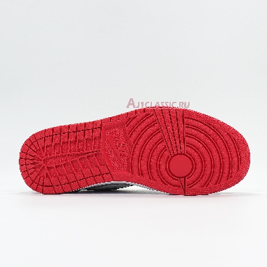 Air Jordan 1 Retro Low Hare 553558-021 Grey Mist/University Red-Light Poison Sneakers